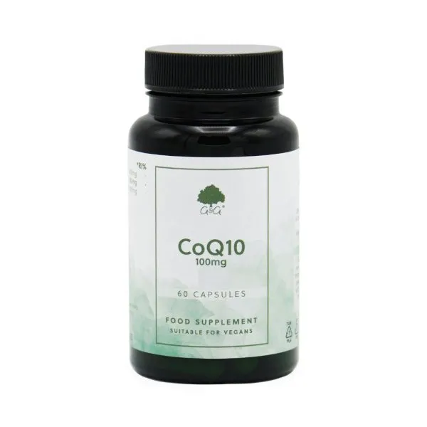 Коэнзим Q10 от G&G — энергия для клеток и защита от старения | CoQ10 100mg | 60 капсул