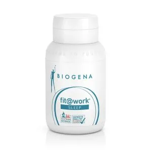 Мелатонин комплекс от Biogena — поддержка сна и восстановление | fit@work® Sleep | 60 капсул