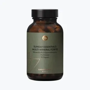Минеральный комплекс от Sunday Natural — для оптимального здоровья | Multi-minerals forte essentials | 90 капсул