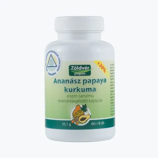 Ананас, Папайя и Куркума от Бионет