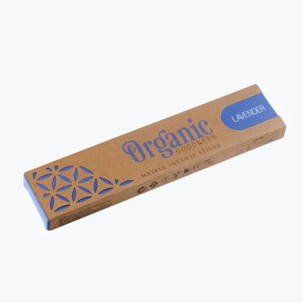 Аромапалочки Лаванда | Organic Goodness Masala Lavender | 15 g