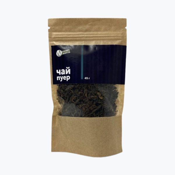 Чай Пуэр россыпной от Смак Життя — уникальный вкус и польза выдержанного черного чая
