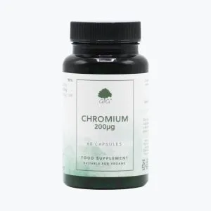 Хром пиколинат от G&G — высокоусвояемая форма для коррекции дефицита | Chromium Picolinate | 60 капсул