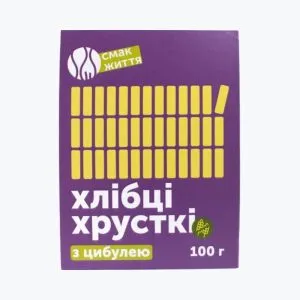 Хлебцы с Луком от Смак Життя — безглютеновый перекус с пользой для здоровья