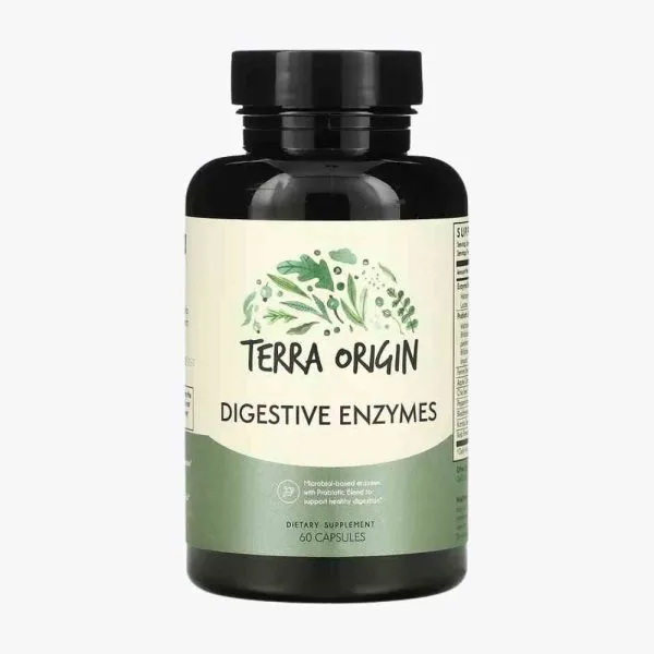 Digestive Enzymes – травні ферменти від Terra Origin | 60 капсул