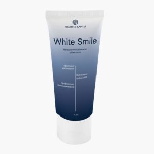 Зубна паста White Smile від Рослина Карпат – для сяючої посмішки