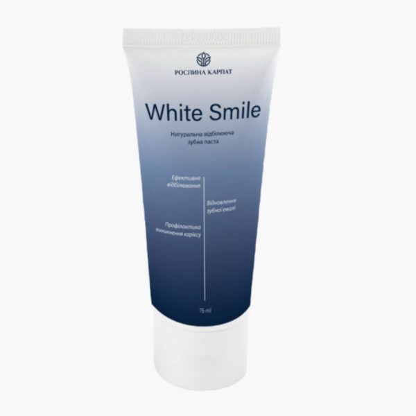 Зубная паста White Smile от Рослина Карпат – для сияющей улыбки