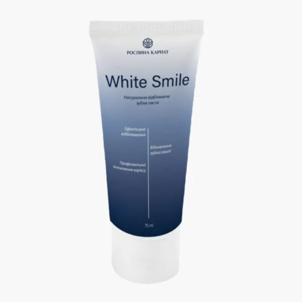 Зубная паста White Smile от Рослина Карпат – для сияющей улыбки