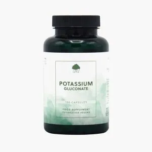 Глюконат калия от G&G — поддержка кровяного давления и нервной системы | Potassium Gluconate | 120 капсул