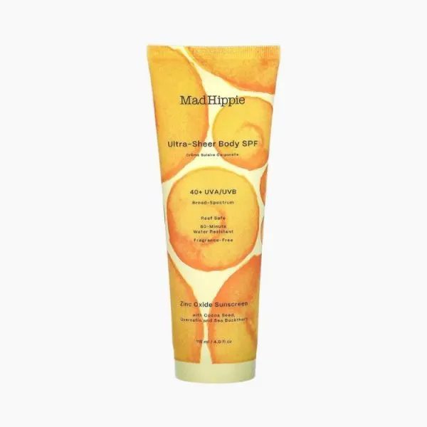 Mad Hippie, Прозорий сонцезахисний крем для тіла Ultra-Sheer Body SPF 40+ 118 мл