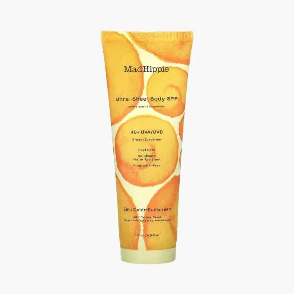 Mad Hippie, Прозрачный солнцезащитный крем для тела Ultra-Sheer Body SPF 40+ 118 мл