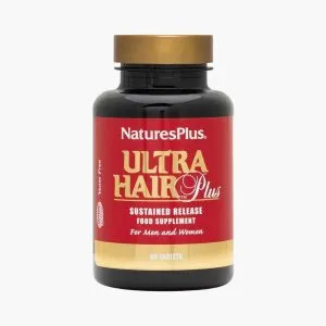 Вітаміни для волосся від випадіння | NaturesPlus Ultra Hair For Men & Women | 60 таблеток