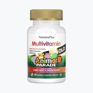 Комплекс витаминов для детей от Nature`s Plus | Source of Life Animal Parade Gold Cherry, Grape & Orange | 60 таблеток