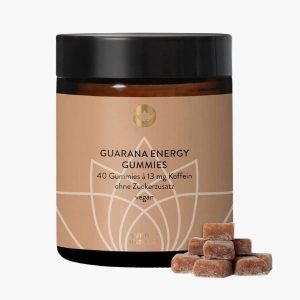 Жувальні цукерки з кофеїном | Sunday Natural Guarana Caffeine Energy 40 Gummies