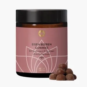Жевательные конфеты с железом | Sunday Natural Berry Iron 60 Gummies