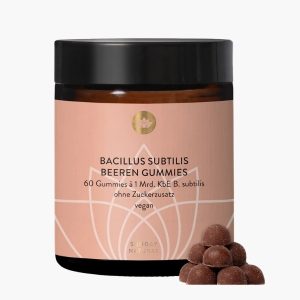 Жевательные конфеты с пробиотиком | Sunday Natural Bacillus subtilis Berry 60 Gummies