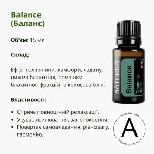 Ефірна олія баланс 15 мл від ДоТерра | Balance DoTerra