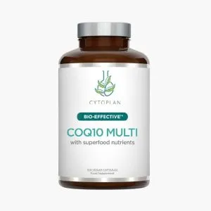 Коензим Q10 від Cytoplan – мультивітамінний комплекс для вашого енергетичного балансу | CoQ10 Multi | 120 capsules