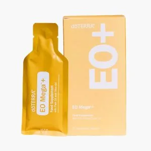 doTERRA EO Mega+ — рыбий жир жидкий в виде саше, натуральный | 15 саше