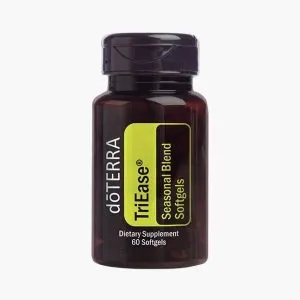doTERRA TriEase Softgels — комплекс для підтримки комфорту дихальної системи та імунітету | 60 капсул