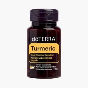doTERRA Turmeric Dual Chamber Capsules — капсулы с куркумой | 60 капсул