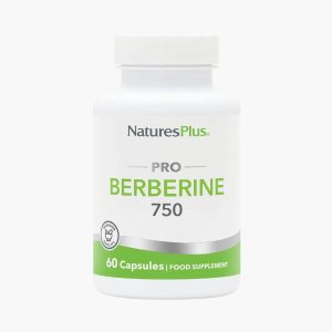 NaturesPlus PRO Berberine 750 MG — поддержка здоровья с берберином | 60 капсул