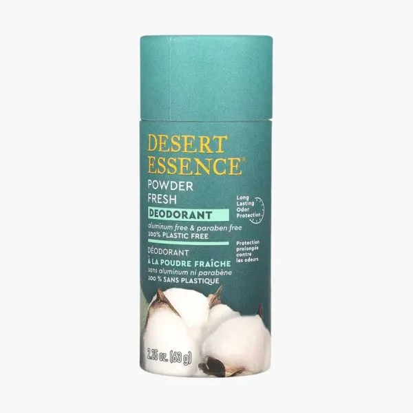 Дезодорант-стик Desert Essence — натуральный уход и защита | Deodorant Powder Fresh | 63 g