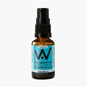 Липосомальный спрей с витамином D3 K2 со вкусом мяты Well.Actually | Liposomal Vitamin D3 + K2 Oral Spray | 180 sprays