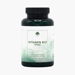 Метилкобаламин 1000 мкг — высококонцентрированный витамин B12 | G&G Vitamin B12 1000mcg | 120 капсул