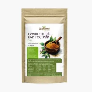 Пряная приправа карри острая Здорово | 100 g