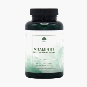 Витамин B3 или Никотинамид 500 мг | G&G Vitamin B3 Nicotinamide 500mg | 120 капсул