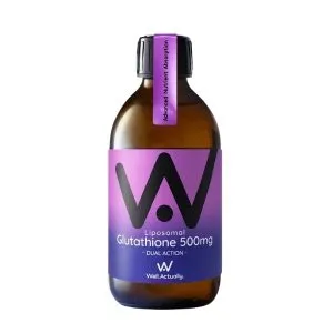 Липосомальный глутатион в жидкой форме с ароматом черники | Liposomal Glutathione Liquid 500mg Blueberry Flavour | 150 мл