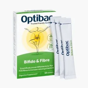 Пробиотик с бифидобактериями и пищевыми волоконами от Optibac | Optibac Bifido and Fibre