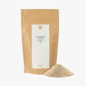 Органічний порошок їжовика гребінчастого | Organic Lion Mane Hericium erinaceus Powder Sunday Natural | 100 g