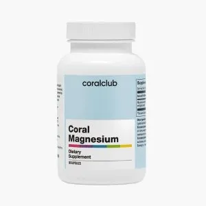 Coral Magnesium — магний тауринат и глицинат для нервной системы, сердца и мышц | Coral Club | 90 капсул