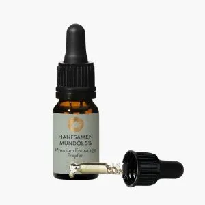 Олія CBD 5 % – підтримка щоденного психоемоціональго балансу | Hemp Seed Oil 5% Sunday Natural | 10 мл