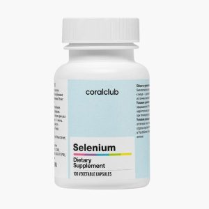 Selenium Coral Club — антиоксидантный комплекс с селеном и витамином C | 100 капсул