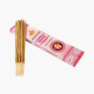 Ayurvedic Роза — натуральные ароматические палочки с ароматом розы для ароматерапии | 15 г