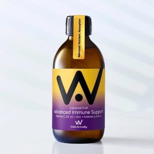 Liposomal Advanced Immune Support Well.Actually — комплекс для иммунитета с бузиной, витаминами C, D3, K2 и цинком | 250 мл