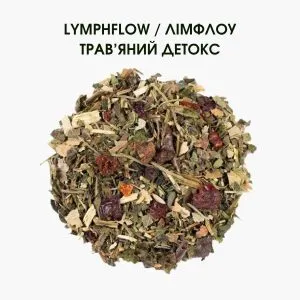 Органічний трав’яний чай ЛімФлоу для підтримки лімфатичної системи та відчуття легкості — 50 г