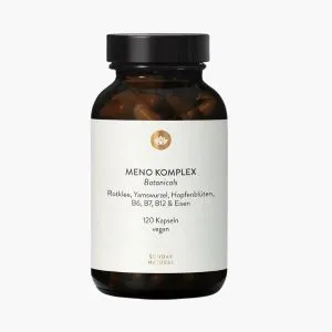 Meno Komplex Botanicals Sunday Natural — препарати при клімаксі для жінок з рослинними екстрактами та вітамінами | 120 капсул
